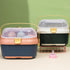 UPKOCH Large Bottle Drying Rack with Lid Cover, Feeding Drying Case and Pacifier Storage Organizer, Dustproof