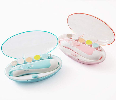 ZHOUMIN Trimmer, Trimmer Baby Nail Baby Nail Scissors Baby Nail File Baby Nail Electric Nail Polisher for Newborn