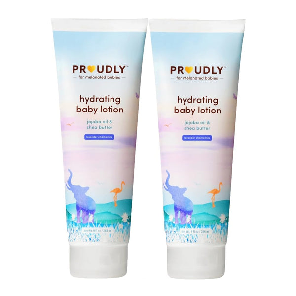 PROUDLY Hydrating Baby Lotion, 18 Ounce - Eczema Moisturizer Cream with Jojoba Oil & Shea Butter