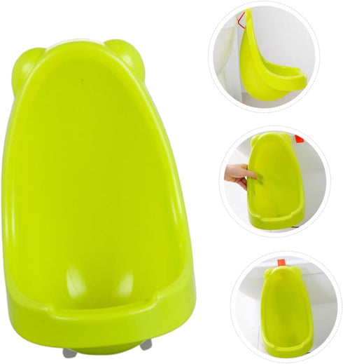 Hanging Urinal for Boys with Cartoon Design Lightweight and Easy to Clean Potty Trainer Space-saving Wall-mounted Pee