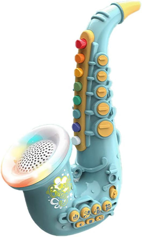 Smaroll Kids Saxophone Toy with Light and Sound,Multifunctional Early Educational Toys Musical