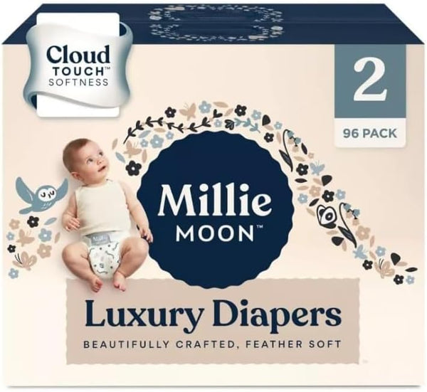 Generic Millie Moon Luxury Diapers - Size 2~96ct