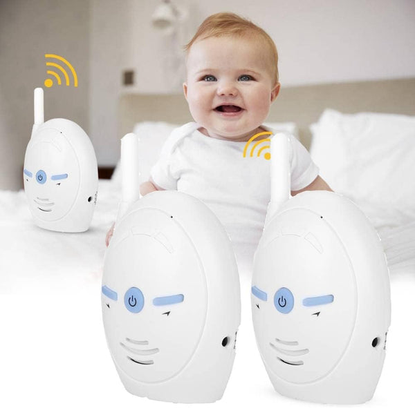 Digital Audio Baby Monitor, High Sensitivity Surveillance System, Two Way Audio, Security Alarm for Home Baby Pet US