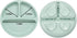 PandaEar Baby Feeding Set, 2 Pack Silicone Divided Suction Plates, 2 Set Toddler Spoons & Forks for Self Feeding
