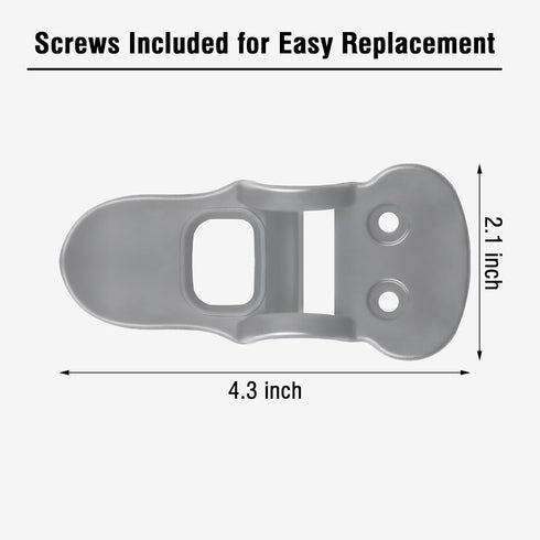 Replacement Closing Latch for UppaBaby Vista 2015+ (and V2), Hinge Latch Compatible with V1 & V2 Strollers, Gray