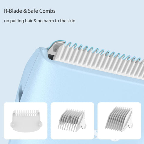 Trimmer Baby Hair Clippers, Professional Quiet Hair for Kids and Toddler, Waterproof & Rechargeable Cordless Hair