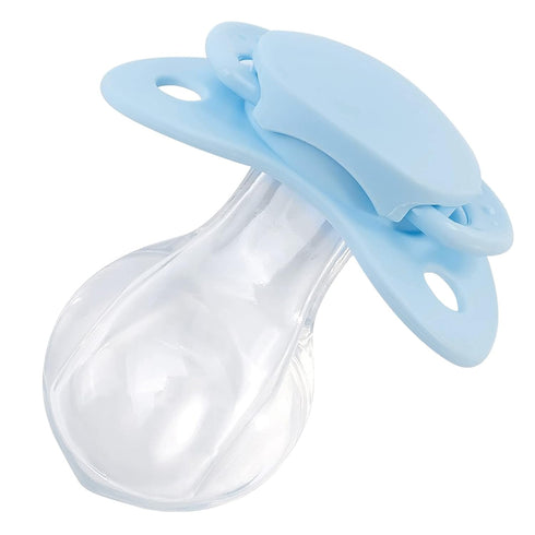 3 Pack Littleforbig Smallshield Adult Sized Paci - Blue Pink Ivory
