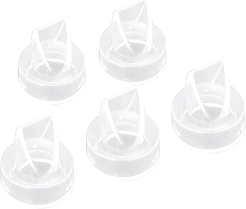 RIZGHWOY Duckbill Valve Replacement Kit, 5 Pieces, Food Grade Silicone, Baby Pump Valve,