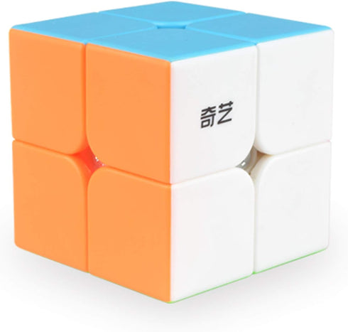 Qidi Speed Cube 2x2 - Stickerless Magic Cube 2x2x2 Puzzles Toys (50mm) - Educational Toy to Improve Concentration