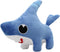 Large Shark Dog Stuffed Animal Plush Toy, Kawaii Shark Puppy Plushie Doll (Blue)