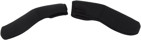 Toddler Stroller Handle Cover, 1 Pair, Black Neoprene Replacement Pushchair Handle Cover for Most Stroller Prams