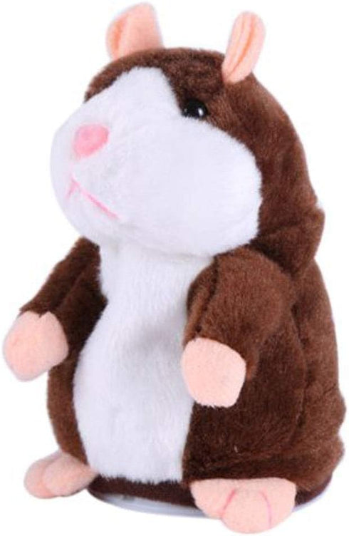 BestLand Plush Interactive Toys PRO Talking Hamster, Electronic Pet Chatimals Mouse Buddy, 5.7 x 3 inches, Brown