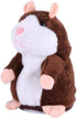BestLand Plush Interactive Toys PRO Talking Hamster, Electronic Pet Chatimals Mouse Buddy, 5.7 x 3 inches, Brown
