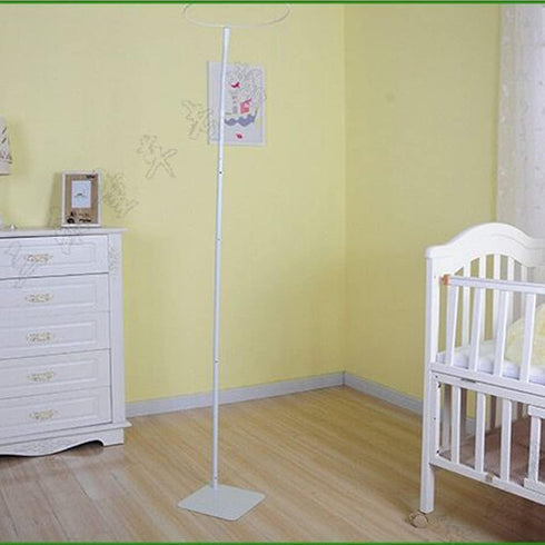 Vilemoon Mosquito Net Stand Adjustable Crib Canopy Holder Mosquito Net Holder Support Bracket Mounting Rack Accessories