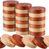 2 in 1 Wood Chess Pieces + Checker Pieces Without Board (3.5 inches)