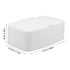 Plastic Disposable Gloves Container with Lid Disposable Containers Wipes Travel Case Wipes Case Portable Pouch Living