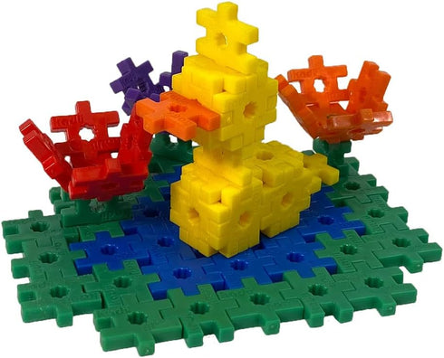 KADU Rainbow 250 Piece Set, STEM/STEAM Building + Construction Toy for Open + Imaginative Play Ages 5+