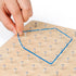 Coogam Wooden Geoboard, 8x8 Graphical Educational Toy with 30Pcs Pattern Cards and Latex Bands for Kids