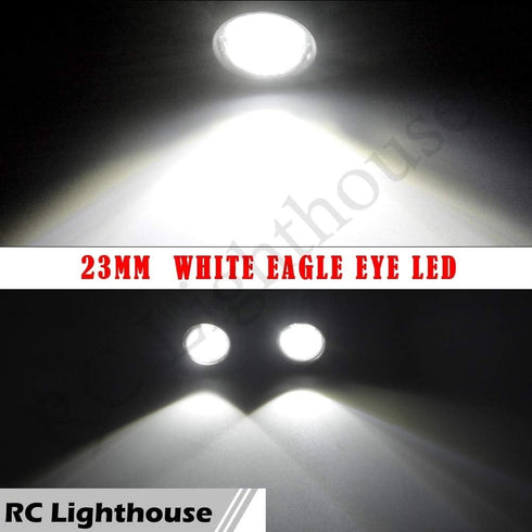 RC Lighthouse HD2W LED HD Lights for RC LED Lights HD Infraction Felony Outcast Senton Brightest LEDs in the Market.