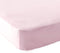 Luvable Friends Unisex Baby Fitted Portable Crib Sheet, Pink, One Size