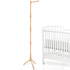 Floor-Standing Crib Mobile Arm - 61.4 Inch Wooden Mobile Arm for Crib