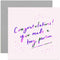 Old English Co. Neon Pink Beautiful Mummy To Be Card - Expecting