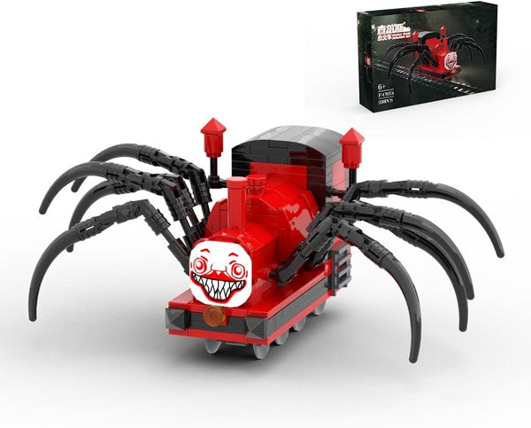 Charles Chooo Chooo Building Toy Set - 259 Pieces Horror Game Spider-Train Monster Building Blocks for Gaming Fans