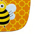 Bee on Quatrafoil Baby Bib