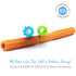 Hollow Chew Tubes Sensory Chew Toys for Autistic Children (2 Pack), Teething and Oral Motor Stimulation
