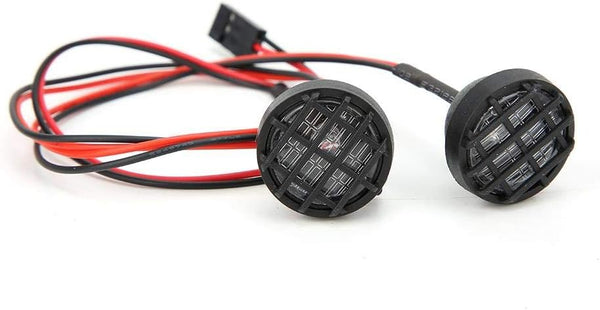 VGEBY1 RC LED Headlights, 22MM Decoration Kit for 1/10 Scale RC Crawler Car Toy Vehicle