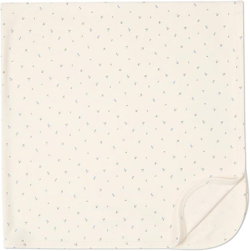 Rayon Blend Swaddle Blanket - MiniMoi Baby Sprigs Design