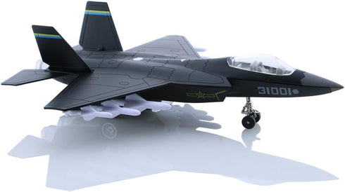 Pull Back Stealth Bombers & Fighter Planes - Alloy Toy Aircraft