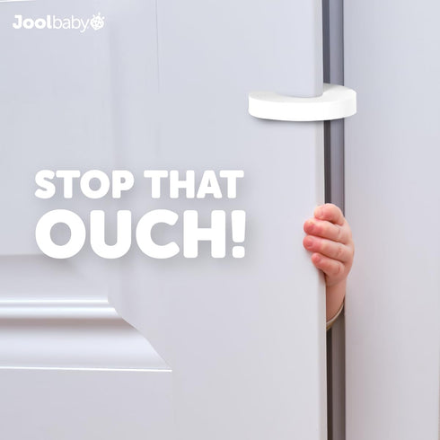 Door Pinch Guards (6 Pack), Baby Proof Doors, Extra Soft Foam, Child Safety Finger Protectors - Jool Baby