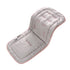 Soft Cotton Toddlers Carseat Insert Cushion Pad Adjustable Reversible Car Seat Liner Breathable Stroller Mattress Seat Pad Compatible with Buggy Bassinet Bouncers Swing Seat Pad Double Sided Use