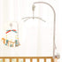 AFUNTA 26 Inch Baby Mobile for Crib, Adjustable Screw Crib Mobile Arm with Music Box Holder, Crib Mobile for Baby Girl