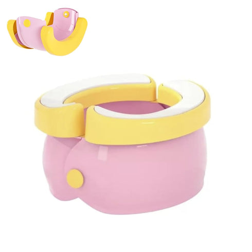 PandaEar Portable, Foldable Potty Seat for Toddler, Travel Toilet Seat Emergency Toilet