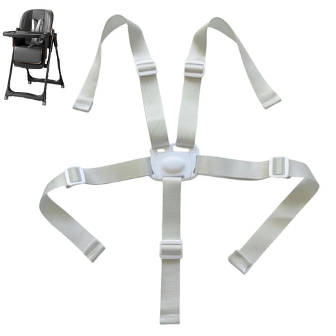 GL-Auking High Chair Straps Replacement,Universal 5 Point High Chair Harness Straps Adjustable Sturdy