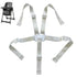 GL-Auking High Chair Straps Replacement,Universal 5 Point High Chair Harness Straps Adjustable Sturdy