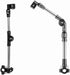 Yiodauh 2 Bike Umbrella Stand Pcs Adjustable Mount Stand Folding Umbrella Bracket Stretch Parasol Holder Wheelchair