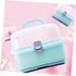 Portable Green Milk Bottle Storage Case - Organizer for Home and Travel
