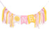 WAHAWU Sunshine Highchair Banner - Girl Birthday Banner, One in the Sun 1st