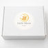 Generic Newborn Gift Set with Muslin Cotton Cloths and Wooden Baby Brush, Neutral