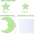 Glow in The Dark Stars, Self Adhesive 3D Glowing Stars and Moon for Ceiling, Wall Decals for Kids Rooms, 200 Stars