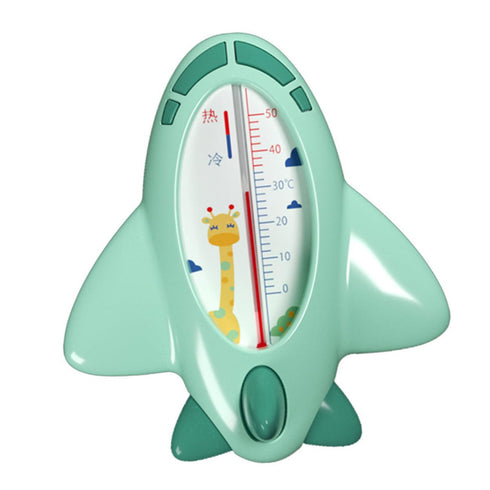 HAKIDZEL Bath Water Thermometer Green Cartoon Tub Temperature Monitor Quick Accurate Measurement PP