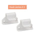 Retractable Mesh Baby Gate Replacement Parts, Full Set Wall Mounting Hardware, White