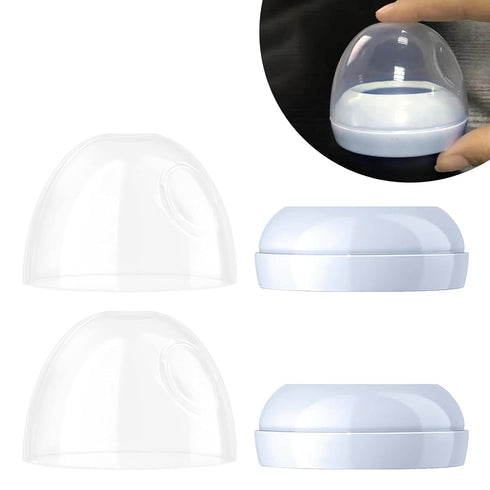 Foycow Baby Bottle Caps Replacements - Dome Caps Collar Accessories Compatible with Natural