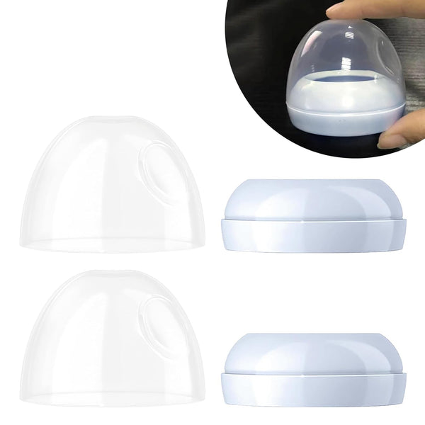 Foycow Baby Bottle Caps Replacements - Dome Caps Collar Accessories Compatible with Natural