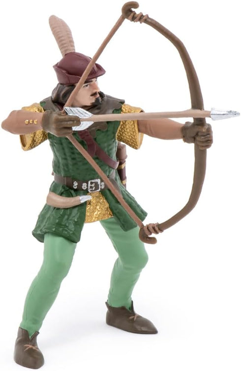 Papo - Standing Robin Hood - Hand-Painted Medieval Fantasy Figurine - 39954 - Collectible for Children 3+