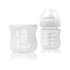 Olababy Silicone Sleeve for Avent Natural Glass Baby Bottles, 4 oz, Translucent