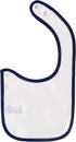 Maiwa 6 Pack Waterproof Cotton Baby Bibs for Girls and Boys for Drooling and Eating with Snaps